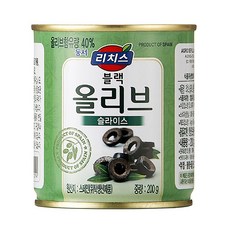 리치스 블랙 올리브 200g x 12 (슬라이스), 12개