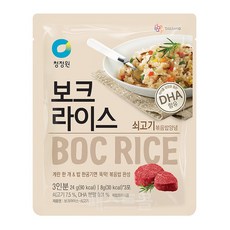 청정원 보크라이스 쇠고기, 24g, 1개