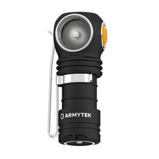 電筒王 加拿大 Armytek Wizard C1 PRO 1000流明 輕頭燈 強光頭燈 磁吸 充電 防水防摔 堅固, 1個, 中白光標配含鋰電池及頭燈帶