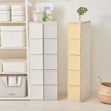 eTV 씨밀렉스 쌓아서 조합하는 래폴드 서랍장 200(L)5단, 화이트, 1개, 상세 설명 참조