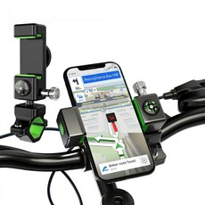 엘케이굿 360도회전 강력고정 차량용 휴대폰 거치대, 블랙, 1개