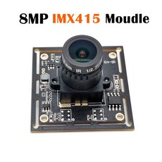 USB 2.0 카메라 모듈 MJPEG YUY2 PCBA USB 웹캠 HD 4K CMOS IMX415 100 도 30FPS 3840*2160, 2M USB Cable, 12mm, 2M USB Cable, 1개