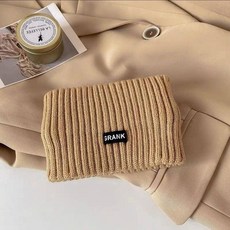 MDMS 楊超越同款髮帶，多色可選 韓版字母網紅寬邊洗臉彈性針織運動髮帶，日常百搭頭飾, 1個, 2#卡其色, 卡其色