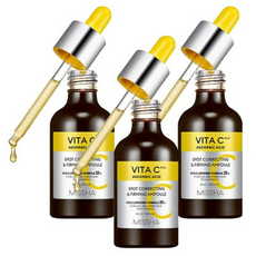 미샤 비타씨플러스 잡티씨 탄력앰플, 40ml, 3개