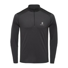 블랙야크 25년 남성 봄 기본 티셔츠 기능성 소재 페리체 집업 긴팔티1BYZTSU002