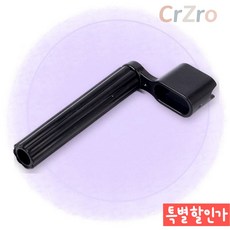 기타 스트링 와인더 블랙 핸들형 줄감개 현 교체 공구, 블루