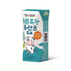 롯데웰푸드 파스퇴르 바른목장 유산균 음료 24입 1박스 125ml