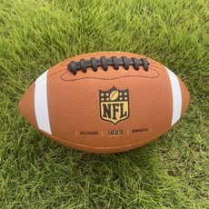 【開發票/統編】美式橄欖球 成人標準比賽訓練用 兒童青少年腰旗練習運動 3/6/9號 防滑紋路設計 橄欖球, 9號nfl手感超好推薦, 1個