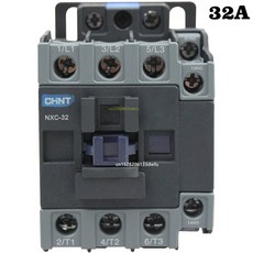 CHINT NXC 전력 110V 220V 3210 3201 380V 24V 장착 32 NC LC1 접촉기 NO CJX2 레일 36V DIN AC 32A LC1D, 380V용