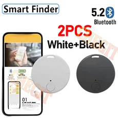 새로운 미니 GPS 추적기 장치 분실 방지 휴대폰 스마트 검색 애완동물 어린이 열쇠 블루투스 파인더, 01 2pcs