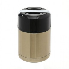 [파워쇼핑몰샵]간편조리 보온 죽통 휴대 스텐 도시락 골드, 상세페이지 참조, 1개