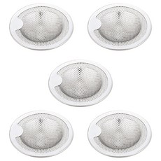 통 스텐 욕조거름망 욕실 배수구트랩 5피, 5개, 실버