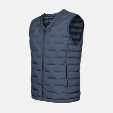 [스타일랑] 남성 웰론 경량 패딩 조끼_프라우드 프리미엄 웰론 솜패딩 브이넥 기본 패딩 조끼 이너아우터 추천