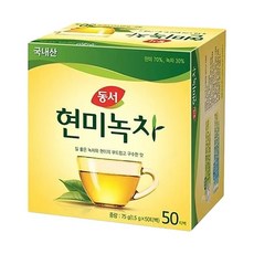 동서식품 현미녹차 1.5g x 50개입, 1박스(50개입), 50