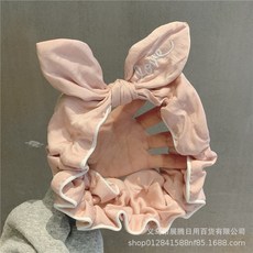 貝比 化妝髮飾髮圈洗臉髮帶 遮髮神器 素色可愛運動髮帶, 1個, 粉色~