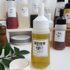 그립감좋은 원터치 소스병 소 250ml 1P 오일 양념통muj66hei