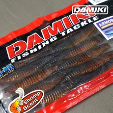 다미끼 아머쉐드 5인치 광어 다운샷 웜