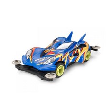 타미야 1/32 MINI 4WD SPIN AXE MK2 미니카, 혼합 색상, 1개