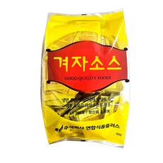 연합식품 일회용 겨자소스 업소용 식당용 조미료, 6개, 1kg