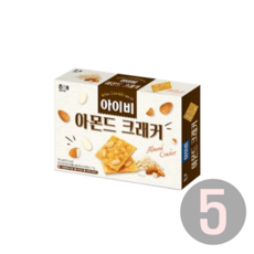 [모이다] 바삭하고 고소한 아이비 아몬드크래커, 5개