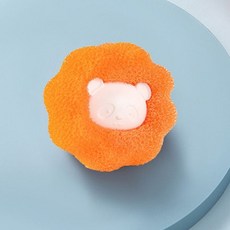 먼지 제거 빨래볼 세탁볼 털 청소 볼 세탁기 정전기 방지, 블루, 1개