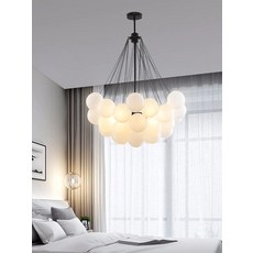 샹들리에 펜던트 식탁등 침실 램프 무드등 인테리어 카페 조명 라이트, 2. 소형 블랙