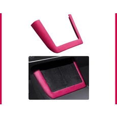 쿠쿠스토어 테슬라 모델 3 Y 리프레시 센터 콘솔 TPE 무선 충전 패드 스웨이드 인테리어 개조 액세서리에, 07 12