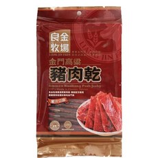 良金 金門高粱豬肉乾 蜜汁口味，金門特產伴手禮，傳統工法製作，獨立包裝, 144g, 1個