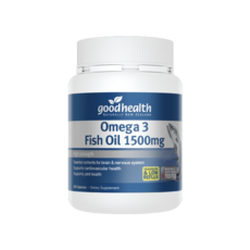 Goodhealth Omega 3 魚油 1500mg 針對腦部及神經系統的必需營養素, 1個, 400顆