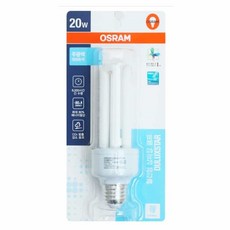 HOOT 절전 삼파장램프 20W 주광 3파장전구 전기조명, 색상, 1개