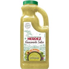 HERDEZ 과카몰리 살사 미디엄 946mL 저그, 1개