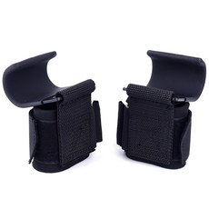 Espandi系列 引體向上雙鉤拉力帶, 黑色, 1套