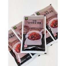 한국소스 낙지볶음소스(소스인) 70g 너무너무 맛있는 낙지볶음소스 마트용 포장용 배달용 캠핑용, 150개