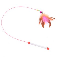소담해 깃털 낚시대 고양이 장난감 고양이낚시줄