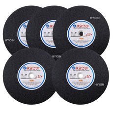 제일연마 14인치 절단석 보급형 / 고속절단기 연마석 연마돌 컷팅날 컷팅 절단기 355mm 14인치, 10개