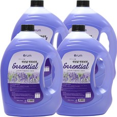 이룸에센셜 액체세제 2.5L 4개 라벤더향 세탁세제 일반/드럼겸용