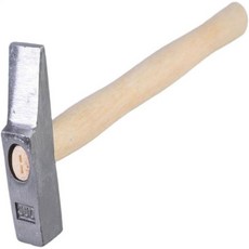 전문용 크래킹 망치크래킹 해머 편안한 목재 손잡이 다기능 드릴링 도구 프로젝트용, Middle, 1개