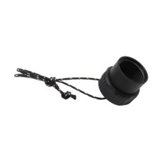 경량 블랙 다이빙 먼지 캡 교체 스쿠버 다이빙 DIN 탱크 밸브 조절 먼지 플러그 보호 캡, One piece