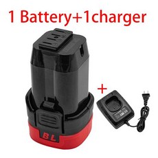 히타치배터리 호환 100 동케 JAVN 배터리 브러시리스 소형 스틸 건 스타터 리튬 18V 2000mah 신제품, 3) 1 battery-charger, 1개