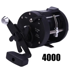 소형전동릴 소형릴 Sougayilang 트롤링 낚시 초강력 오른손 바다 보트 최대 드래그 바닷물 6 + 1BB, 3)B-DSST4000 - 오른손