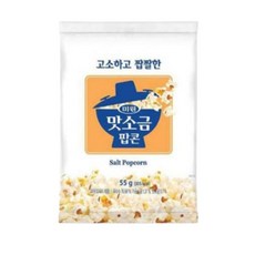 미원 맛소금 팝콘 55g, 12개