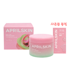 에이프릴스킨 핑크 알로에 팩 클린저 120g 사은품 증정(핑크 알로에 토너 15ml), 1개