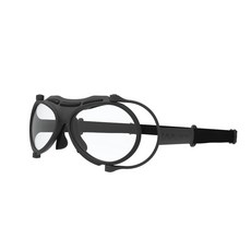 LAVA 防護護目鏡 7072-XL, 平光黑, 1個