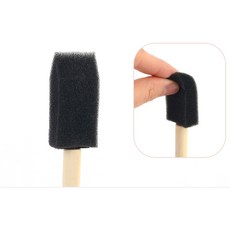 스폰지 붓 2.5cm 그림붓, 상세정보참조, 1개