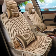 차량용쿨시트 화물차 트럭 운전석 여름 카시트 커버, 1개, 2인승 표준-밝은 금색