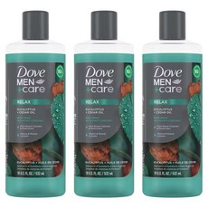 도브 멘 + 케어 유칼립투스 삼나무 보습 바디 워시, 3개, 532ml