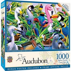 Masterpieces 미국매장정품+ 성인 가족 또는 청소년을 위한 1000피스 직소 퍼즐 - 송버드 콜라주 48.9cm x 67.9cm 19.25 26.75인치 1735687, .0001.다채로운 동반자.