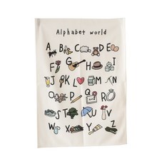 台灣24H速發 G1寶寶早教認知掛布 數字字母掛布 送無痕掛鉤 兒童學習 圖片形狀認知 動物掛布認知, 字母類【送無痕掛鉤*2】