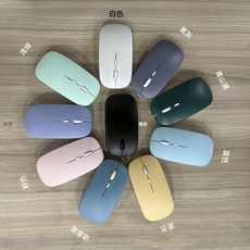 HYLSS蓝牙键盘适用手机平板电脑无线静音妙控, 人體工學, 天藍色, 單模滑鼠電池款