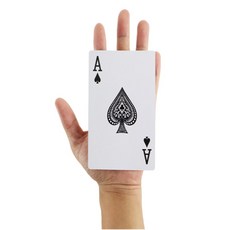 바라던리빙 초대형 트럼프카드 마술